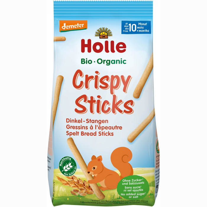 Sticksuri bio din grau spelta pentru copii, +10 luni, 80 g [1]