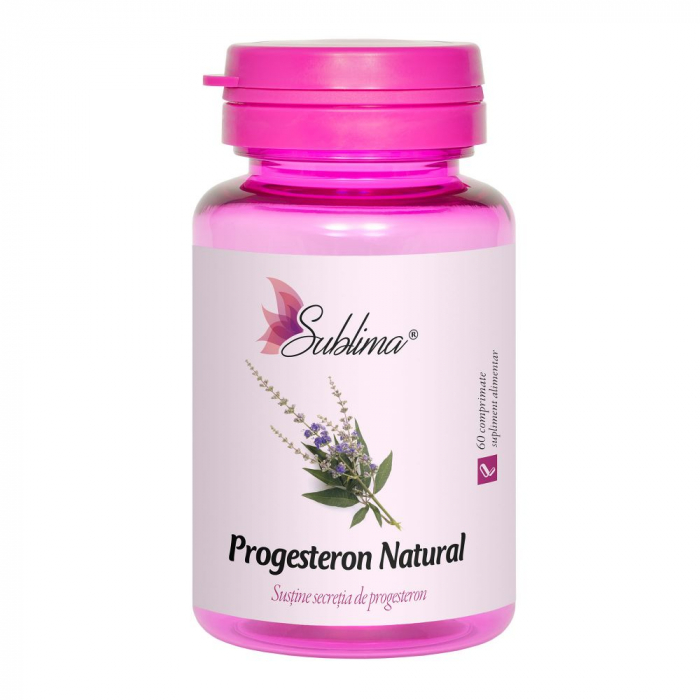 Sublima Progesteron Natural 60 comprimate [1]