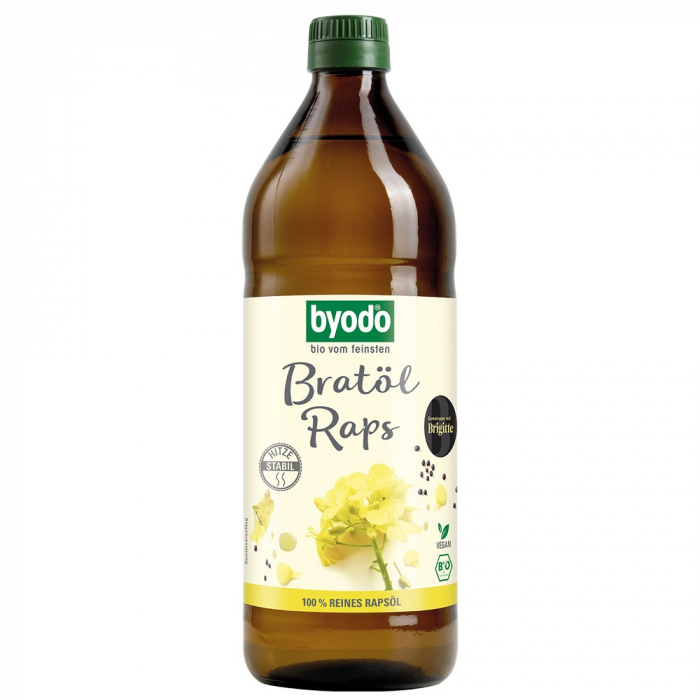 Ulei bio de rapita dezodorizat pentru prajit, 750 ml [1]