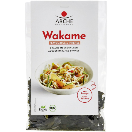 Condimente si supe bio - Alge bio Wakame, 250 g