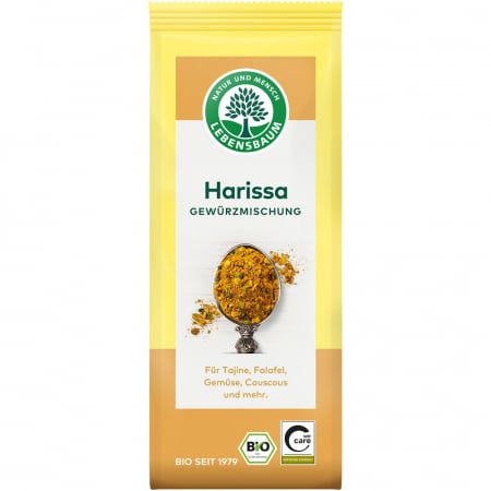 Amestec bio de condimente picante Harissa, 50 g