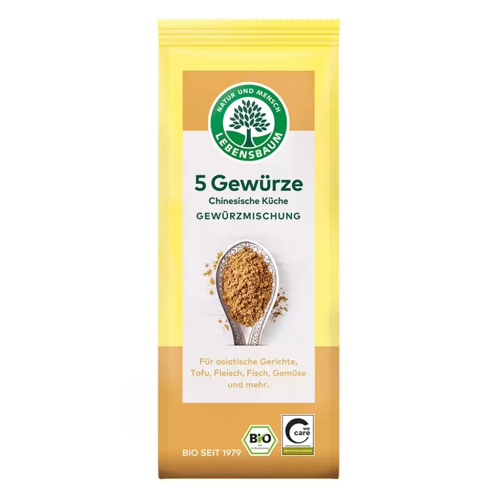 Condimente bio - Amestec de 5 condimente asiatice, eco, 40 g