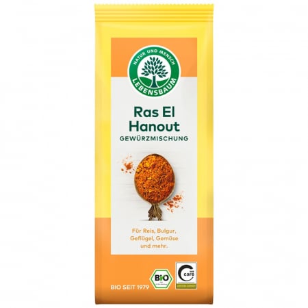 Amestec de condimente bio Ras El Hanout, 45 g
