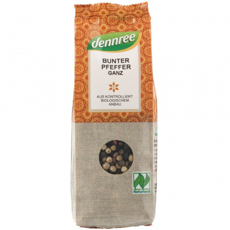 Amestec de piper boabe bio, 65 g