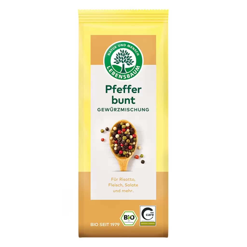 Condimente si supe bio - Amestec de piper boabe, eco, 50 g