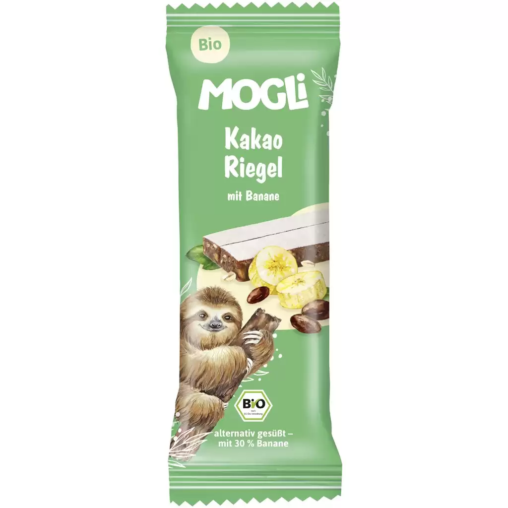 Alimente bio - Baton cu banane si cacao, eco, 25 g
