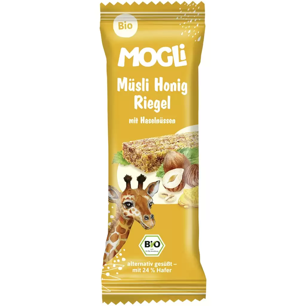 Alimente bio - Baton cu cereale si alune, eco, 25 g
