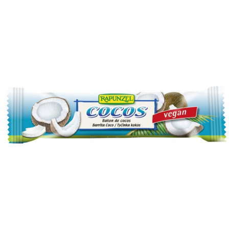 Batoane bio cu fructe - Baton de cocos bio, 40 g