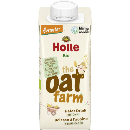 Lapte bio si bauturi vegetale - Bautura bio de ovaz, fara gluten, pentru copii, +1 an, 200 ml
