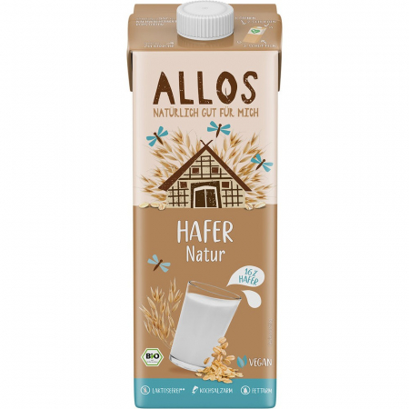 Sucuri si bauturi bio - Bautura bio de ovaz fara lactoza, 1 L