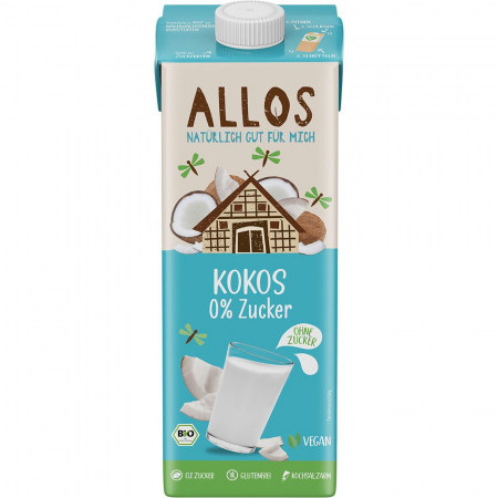 Lapte bio si bauturi vegetale - Bautura de cocos ecologica, 1 L