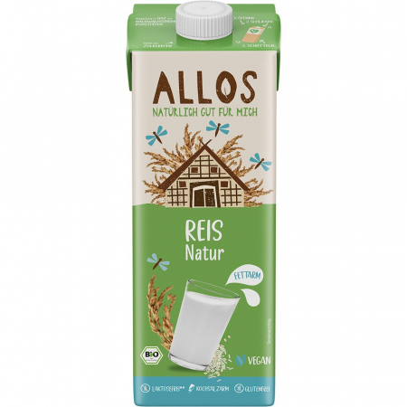 Sucuri si bauturi bio - Bautura din orez bio fara gluten si lactoza, 1 L