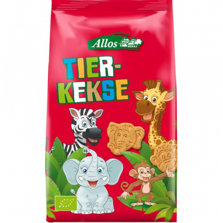 Biscuiti si napolitane bio - Biscuiti Safari pentru copii, 150 g