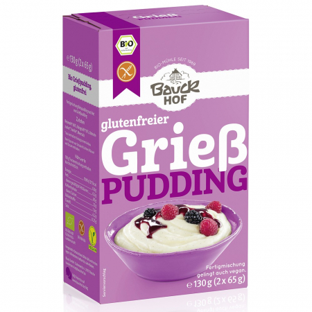 Budinca bio - Budinca de gris fara gluten, 130 g