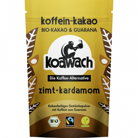 Cacao bio - Cacao cu guarana, scortisoara si cardamom, 100 g