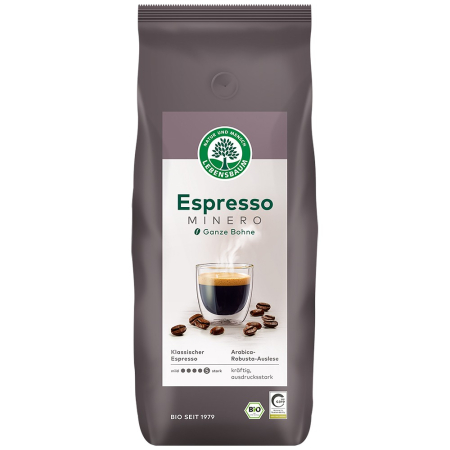 Cafea bio - Cafea bio Minero espresso boabe, 1 kg
