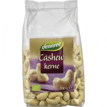Caju bio samburi intregi, 200 g