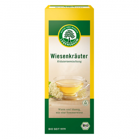 Ceai bio la plic - Ceai bio cu ierburi de lunca, 35 g