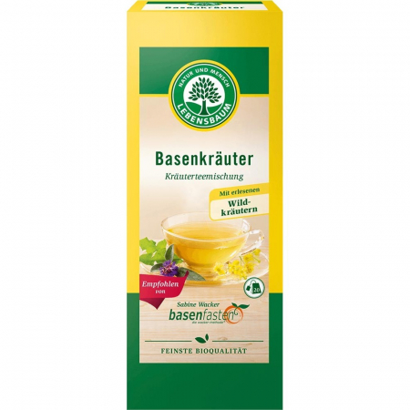 Ceai bio cu plante aromatice de baza, 30 g