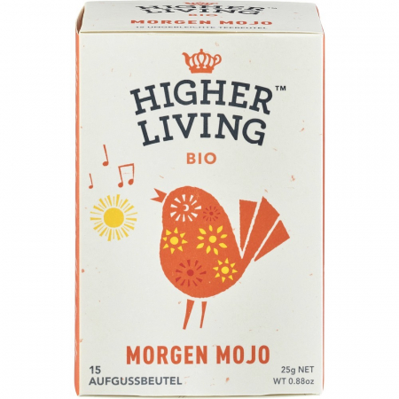 Ceai bio la plic - Ceai bio Morning Mojo, 25 g