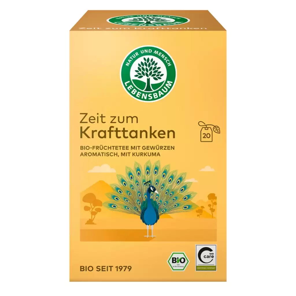 Ceai bio la plic - Ceai cu curcuma 20 plicuri, eco, 40 g