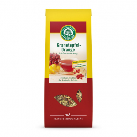 Ceai bio la punga - Ceai cu rodie si portocala ecologic, 75 g
