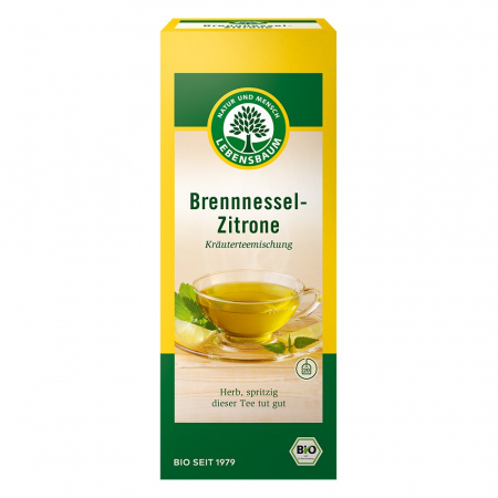 Ceai bio la plic - Ceai de urzica si lamaie bio, 30 g