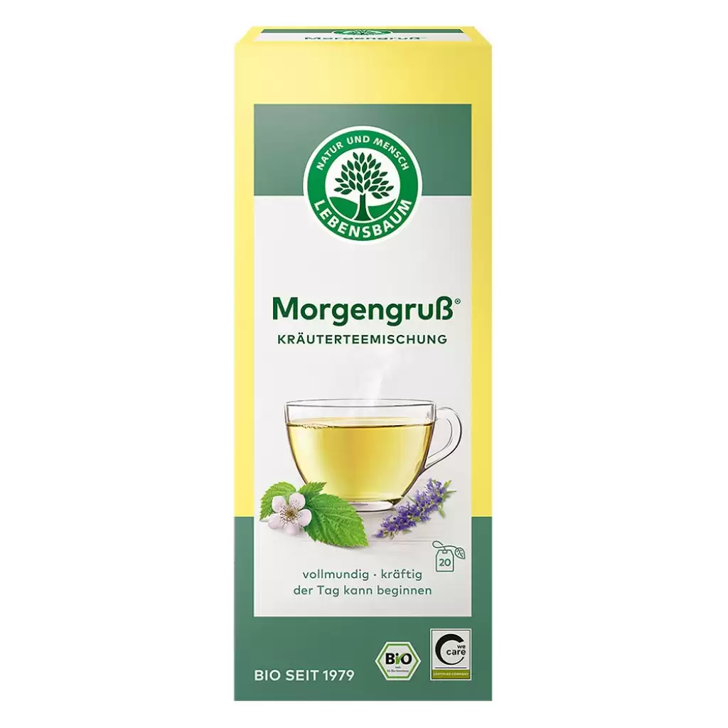 Ceai bio la plic - Ceai din plante buna dimineata 20 plicuri, eco, 30 g