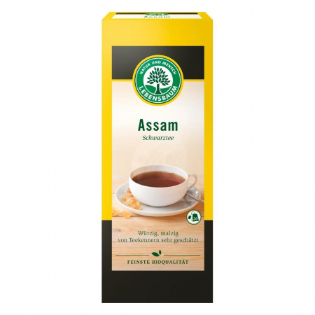Ceai bio la plic - Ceai negru bio Assam, 40 g