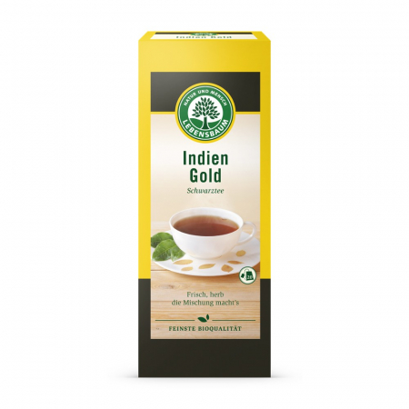 Ceai bio la plic - Ceai negru Indian, 40 g