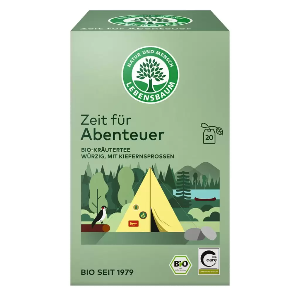 Ceai bio la plic - Ceai padure si ierburi 20 plicuri, eco, 40 g