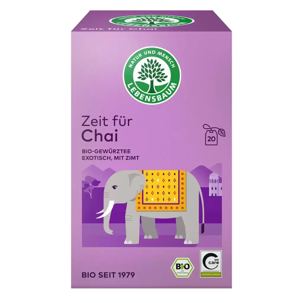 Ceai bio la plic - Ceai tipic Chai 20 plicuri, eco, 40 g