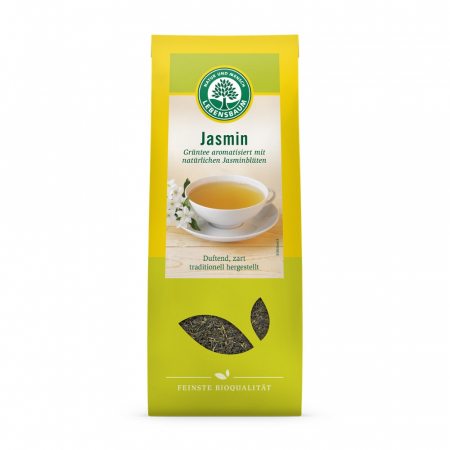Ceai bio la punga - Ceai verde Jasmin Lebensbaum, 75 g