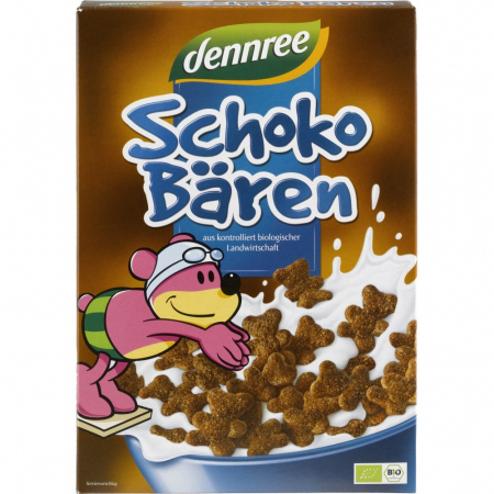 Musli bio - Cereale ursuleti de ciocolata bio, 250 g
