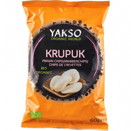 Condimente si supe bio - Chipsuri de creveti, 60 g