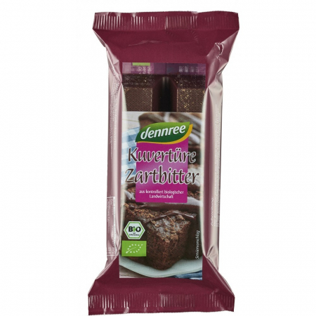 Inghetata bio si decoratiuni - Ciocolata amaruie cuvertura, 150 g