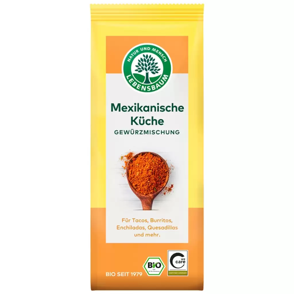 Condimente bio - Condiment Mexican pentru taco si burrito, eco, 50 g
