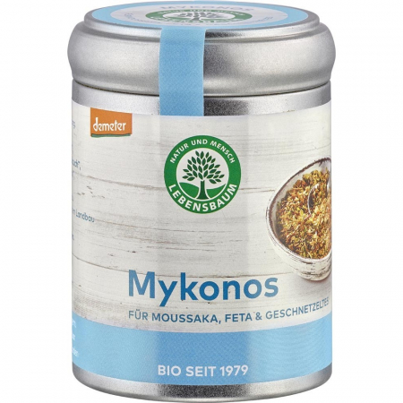 Condimente bio - Condiment Mykonos pentru gyros si feta, 65 g