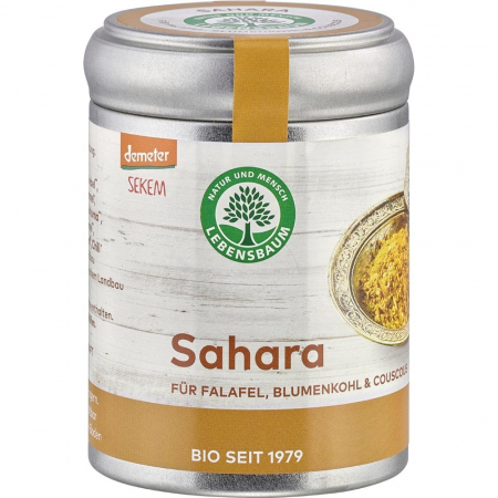 Condimente bio - Condiment Sahara pentru falafel si cous cous, 65 g