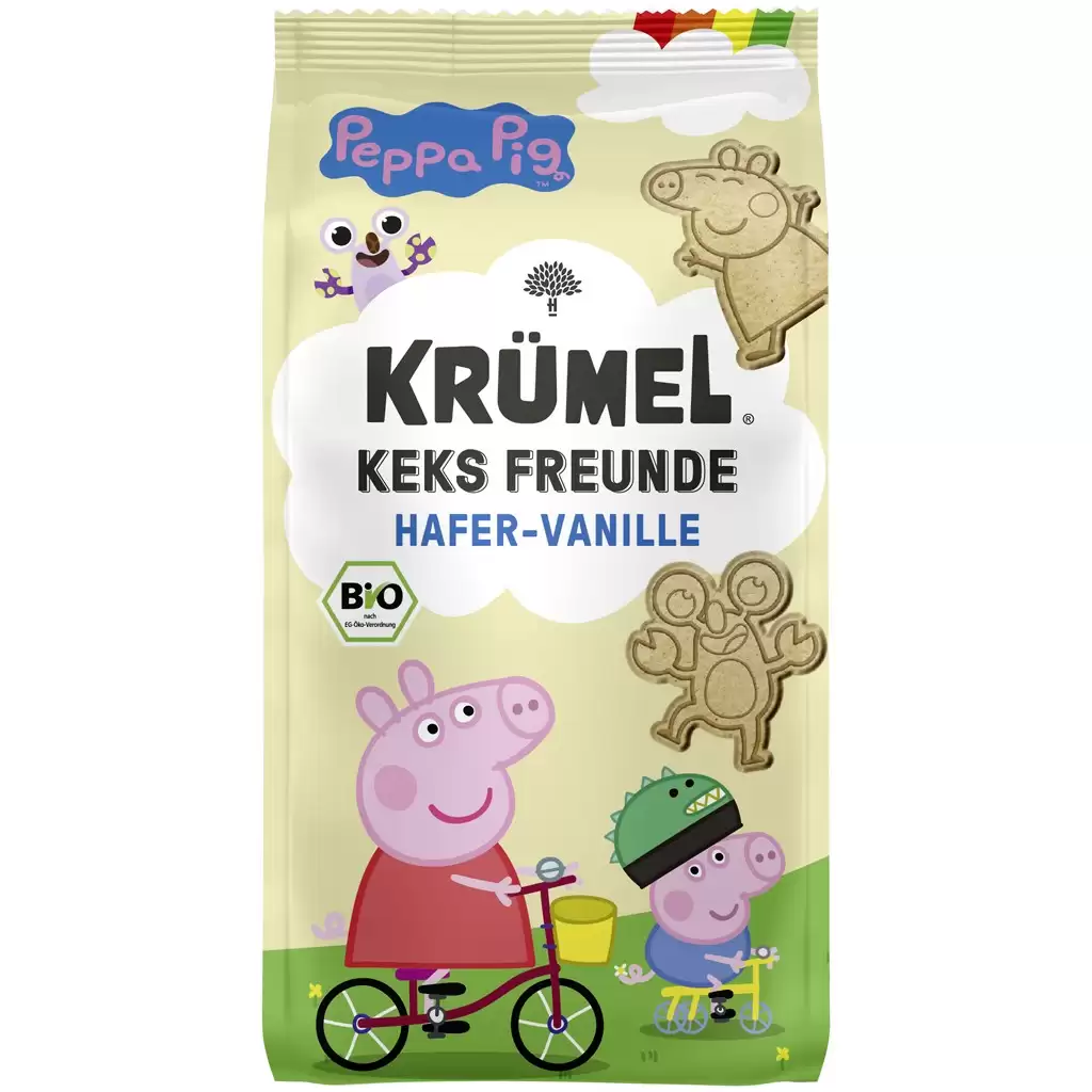 Alimente bio copii - Cookies cu ovaz si vanilie, eco, 125 g