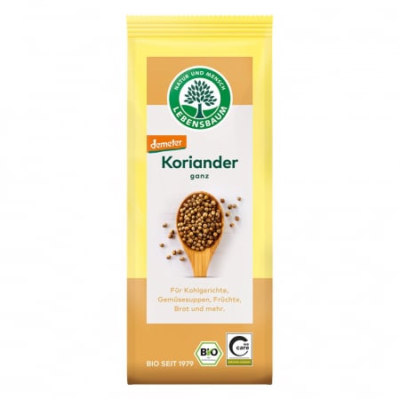 Condimente si supe bio - Coriandru seminte Demeter ecologic, 30 g