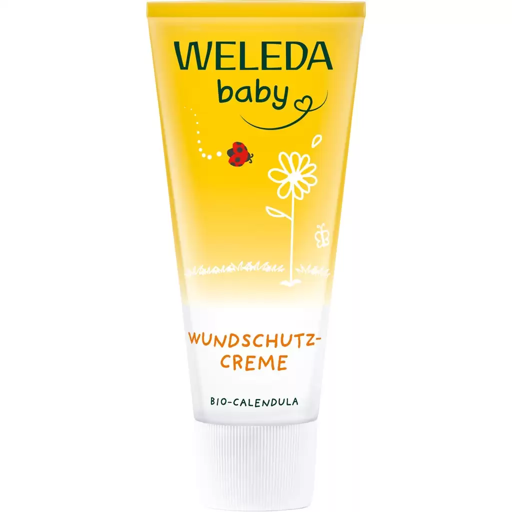 Cosmetice bio pentru copii - Crema de galbenele pentru zona scutecului, 75 ml