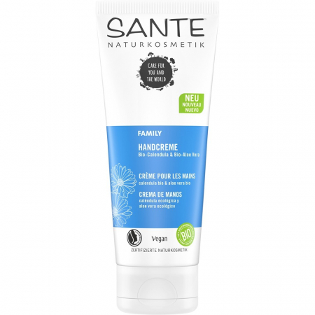 Cosmetice ecologice - Crema de maini cu galbenele si aloe vera bio, 100 ml
