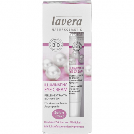 Ingrijirea fetei si buzelor - Crema de ochi Illuminating cu extract de perle si cafeina, 15 ml