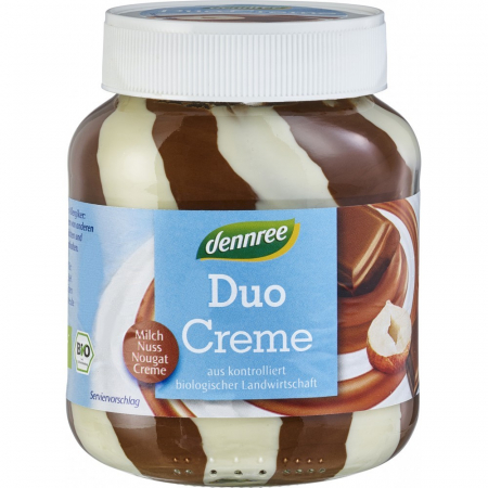 Crema duo cu alune si lapte bio, 400 g