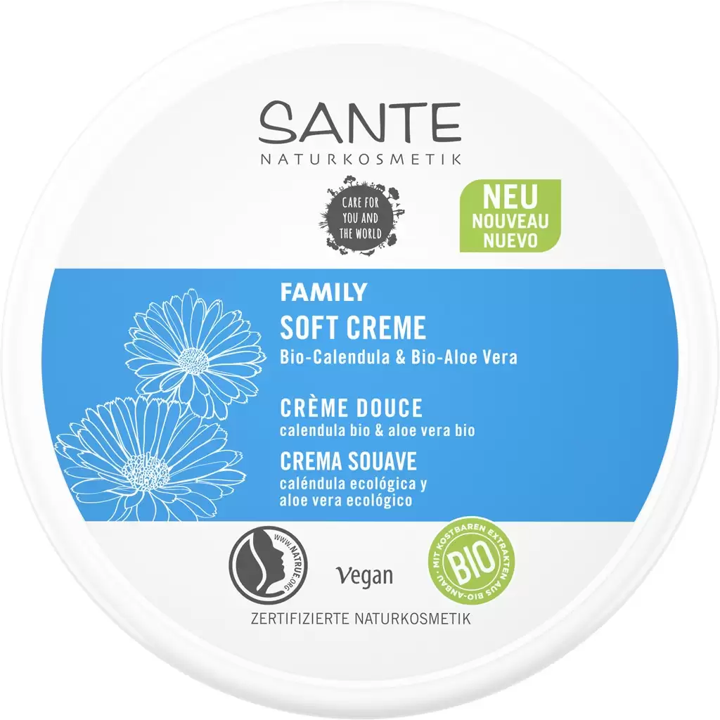 Cosmetice ecologice - Crema fina pentru intreaga familie, cu aloe vera bio  si galbenele bio, 150 ml