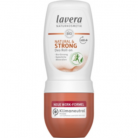 Roll-on si spray bio - Deo Roll-On Strong cu Gingseng, 50 ml