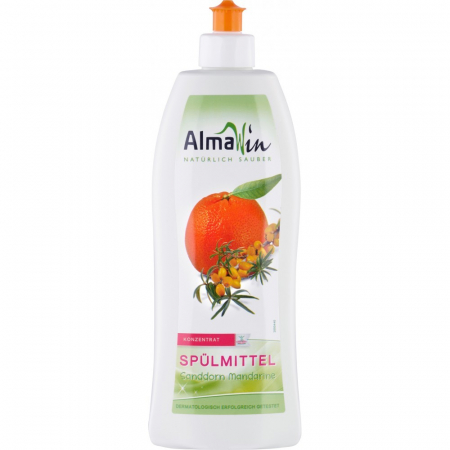Detergenti bio de vase - Detergent de vase concentrat cu catina si mandarine eco, 500 ml