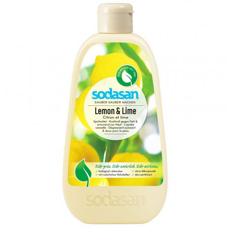 Detergenti ecologici - Detergent lichid de vase cu lamaie, 500 ml