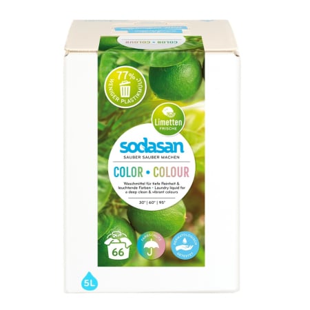 Detergenti ecologici - Detergent lichid pentru rufe colorate bag-in-box, 5 L